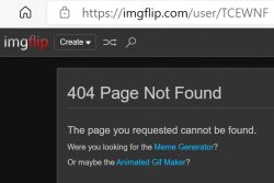 TCEWNF 404'd Meme Template