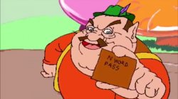 morshu with n word pass Meme Template