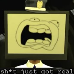 Sh*t just got real Meme Template