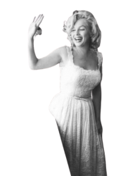 Marilyn Monroe transparent Meme Template