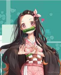 Nezuko Loves Meme Template