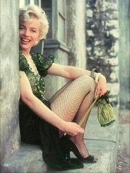 Marilyn Monroe legs Meme Template