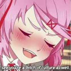 I see your a bitch of culture as well. Meme Template