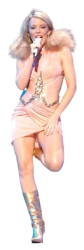 Kylie Minogue transparent Meme Template