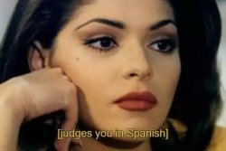 Soraya Judges you in Spanish Meme Template
