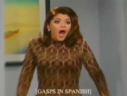 Soraya Gasps in Spanish Meme Template