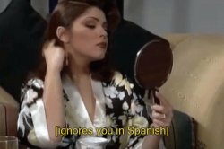 Soraya Ignores you in Spanish Meme Template