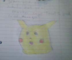 Surprised pikachu drawing Meme Template