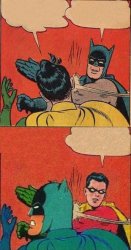 Batman vs Robin Meme Template