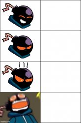 level of anger (Whitty) Meme Template