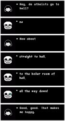 The boiler room of hell (Undertale version) Meme Template