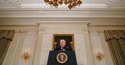 Joe Biden lectern Meme Template