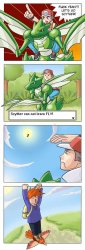 Scyther cannot learn fly Meme Template