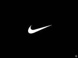Nike logo fake slogan template Meme Template