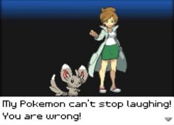 My Pokemon can't stop laughing! You are wrong! (Dark mode) Meme Template