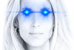 ann coulter laser eyes Meme Template