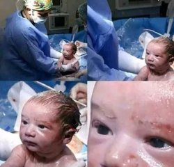 Newborn baby Meme Template