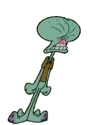 Squidward is Tricky Meme Template