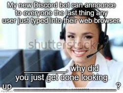 Discord Bot Searchbar Meme Template