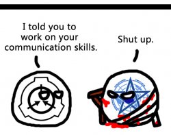 I told you to work on your communication skills Meme Template