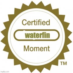 waterfins template Meme Template