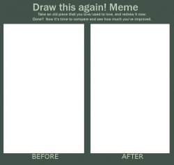 Draw this again meme template Meme Template