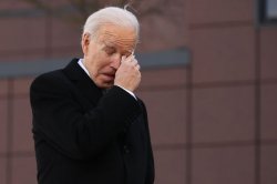 Biden in tears Meme Template