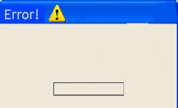 error message Meme Template