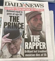 The prince & the rapper Meme Template