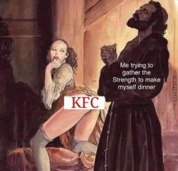 KFC ass Meme Template
