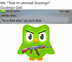 Duo aint having ur Bullshit Meme Template