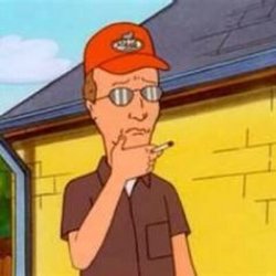 DALE GRIBBLE THINKING STROKES CHIN Meme Template