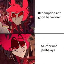 Alastor drake Meme Template