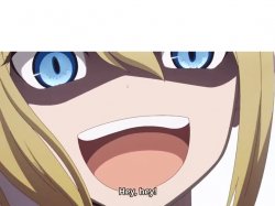 Ai Hayasaka "Hey Hey" Meme Template