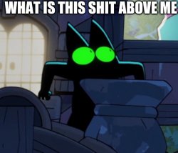 what is this shit above me Meme Template
