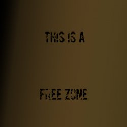 this is a free zone Meme Template