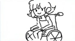 Lady in a wheelchair Meme Template