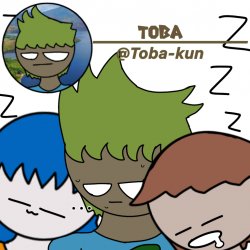 Toba-kun announcement template Meme Template