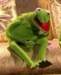 Kermit has pain Meme Template