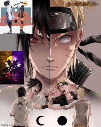 Naruto and Sasuke temp Meme Template