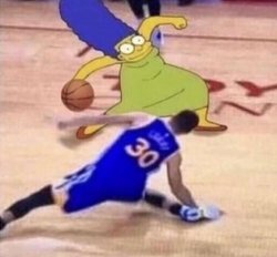 Marge Basketball Meme Template