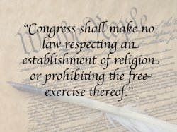 First Amendment Separation of Church and State Meme Template