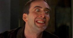 Nicolas Cage Crazy Eyes Meme Template