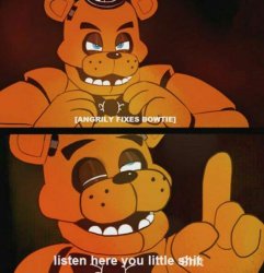 Listen here freddy Meme Template