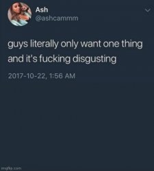 Guys literally only want one thing... Meme Template