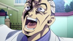 JoJo's Bizarre Adventure Yoshikage Kira laughing Meme Template