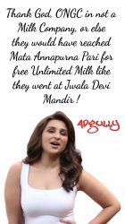 Parineeti Chopra big busty Mother Dairy Meme Template