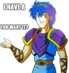 Marth offers you Something Meme Template