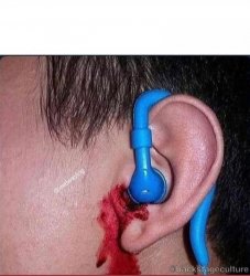 Bleeding Ear Meme Template