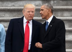 Trump & Obama Meme Template